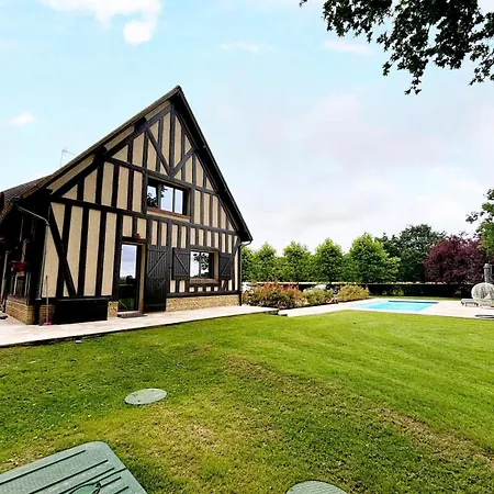 Σπίτι διακοπών Belle Longere Normande Avec Piscine Chauffee Pullay