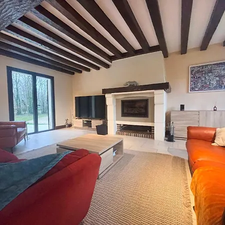 Belle Longere Normande Avec Piscine Chauffee Holiday home *
