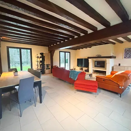 Σπίτι διακοπών Belle Longere Normande Avec Piscine Chauffee Pullay