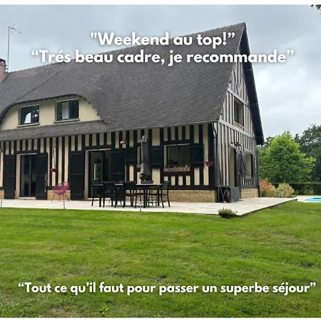 Holiday home Belle Longere Normande Avec Piscine Chauffee Pullay