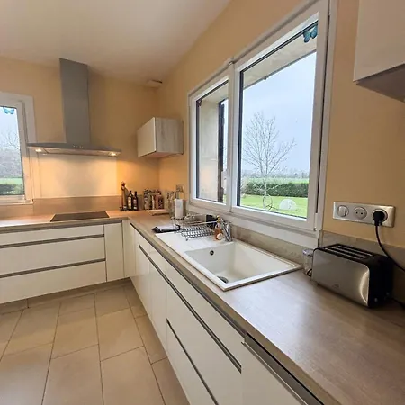 Belle Longere Normande Avec Piscine Chauffee * Pullay